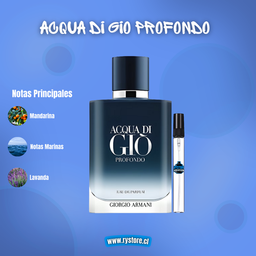 Decant de Giorgio Armani - "Acqua di Gio Profondo" Mi tienda