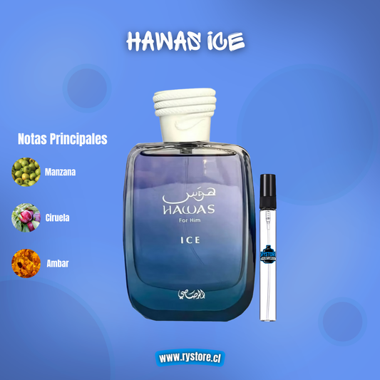 Decant de Rasasi - "Hawas Ice" Mi tienda
