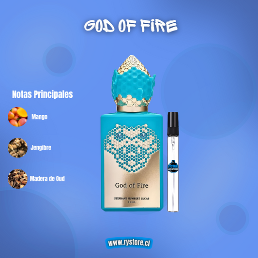 Decant de St茅phane Humbert Lucas - "God of Fire" Mi tienda