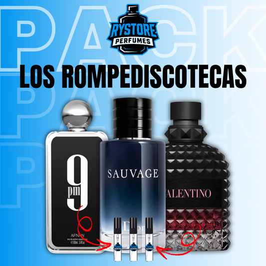 Pack de Decant - "Los Rompediscotecas" Mi tienda