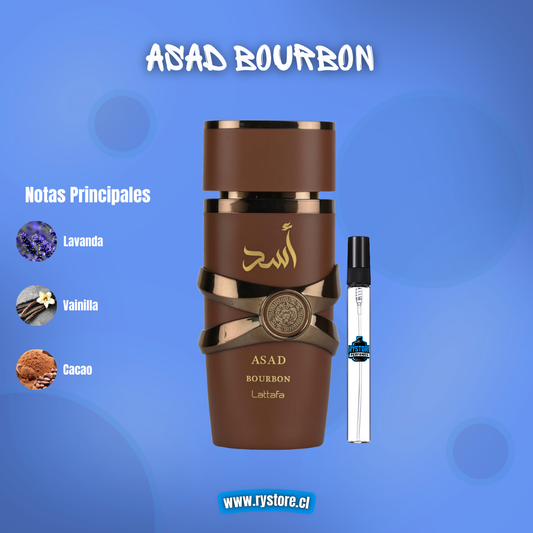 Decant de Lattafa - "Asad Bourbon" Mi tienda