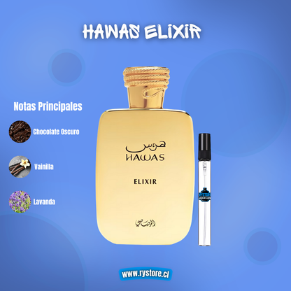 Decant de Rasasi - "Hawas Elixir" Mi tienda