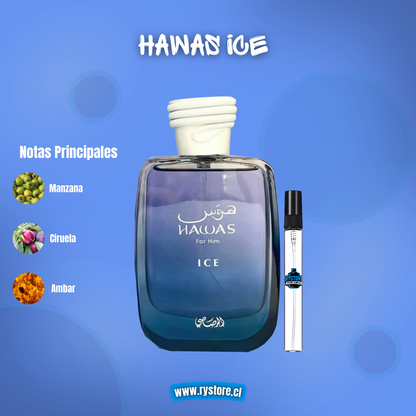 Decant de Rasasi - "Hawas Ice" Mi tienda