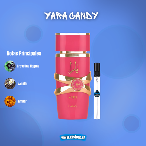 Decant de Lattafa - "Yara Candy" Mi tienda