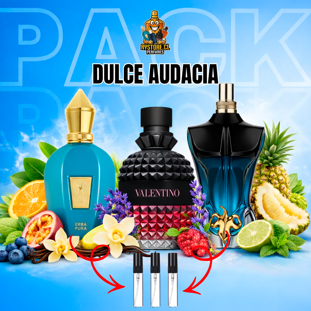 Pack de Decants - "Dulce Audacia" RYSTORE