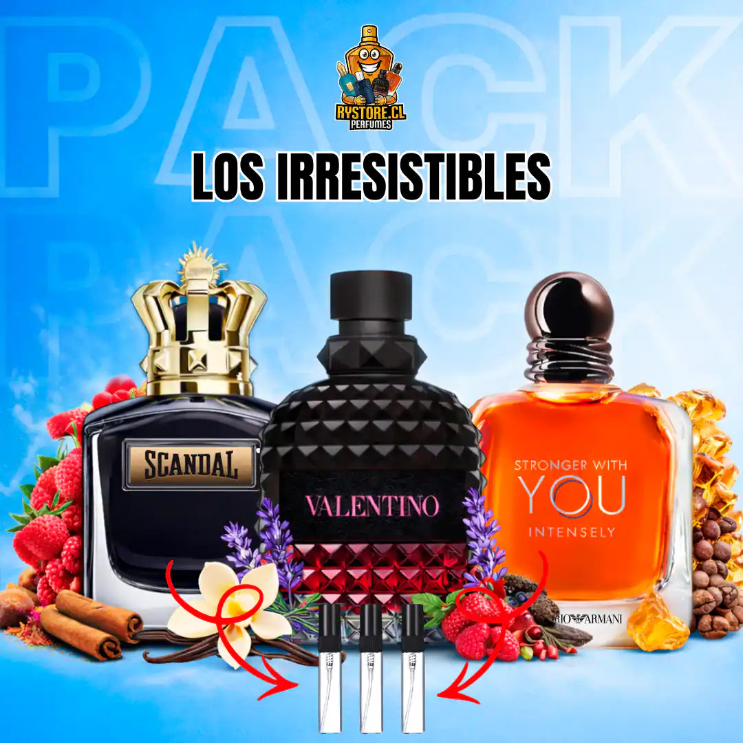 Pack de Decants - "Los Irresistibles" RYSTORE