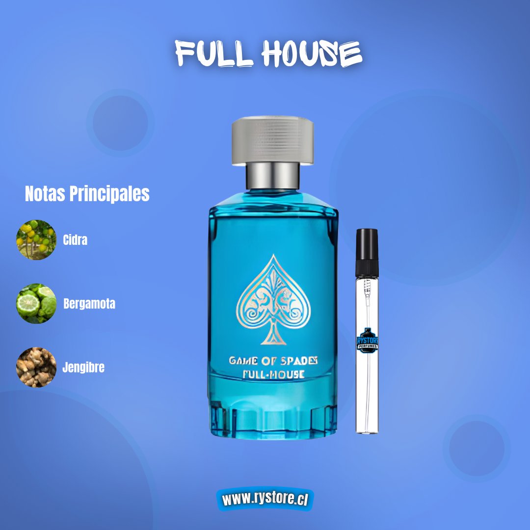 Decants de J.O Milano - "Game of Spades Full House"