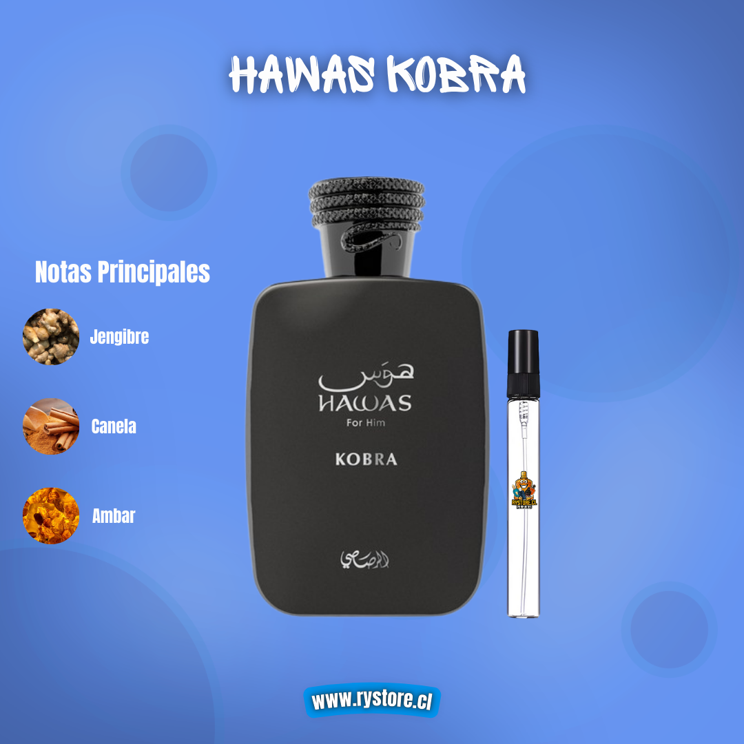 Decants de Rasasi - "Hawas Kobra" RYSTORE