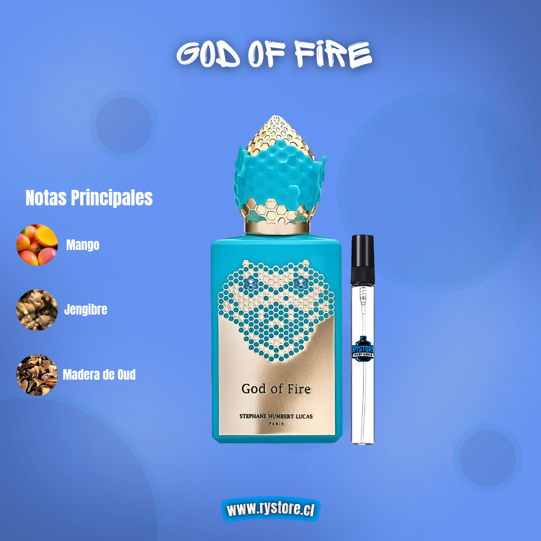 Decant de St茅phane Humbert Lucas - "God of Fire" Mi tienda