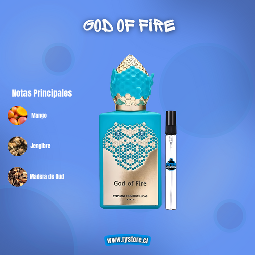 Decant de St茅phane Humbert Lucas - "God of Fire" Mi tienda